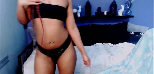  I black girlfriend  with sexy twerking ass and hot tits